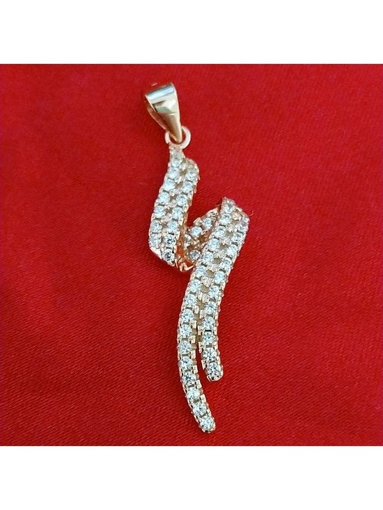 Jewelry - NWT Sterling Silver Rose Gold Pendant